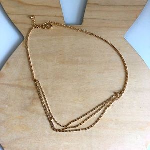 💗Gold (color) necklace, layered look
